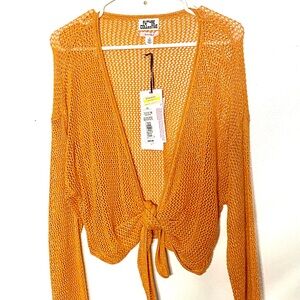 Future Collective Women's Orange Sweater